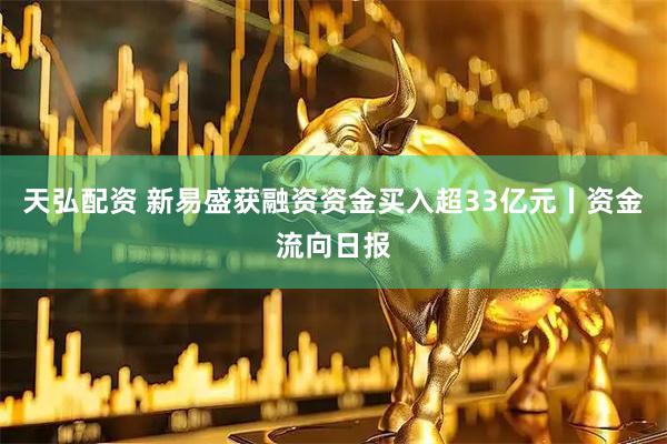 天弘配资 新易盛获融资资金买入超33亿元丨资金流向日报